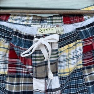 Orvis Plaid Patchwork Quilt Pants